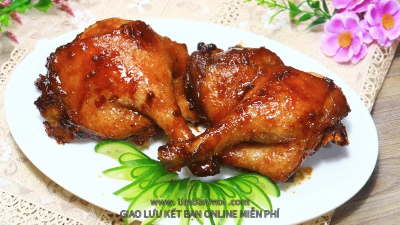 Vịt xá xíu rim
