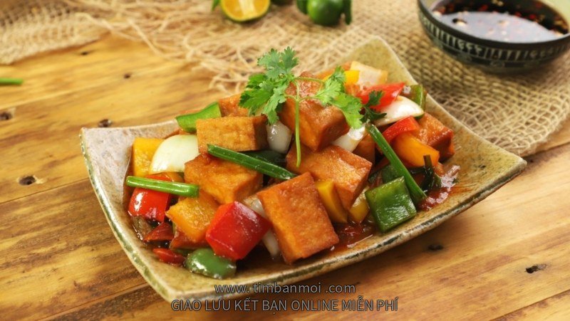 Hướng dẫn làm đậu hũ xào chua ngọt