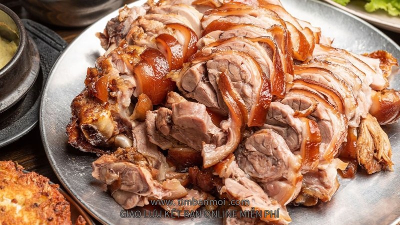 chân giò nướng