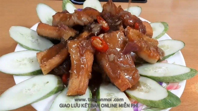 Khô cá lóc sốt me và sốt bơ tỏi