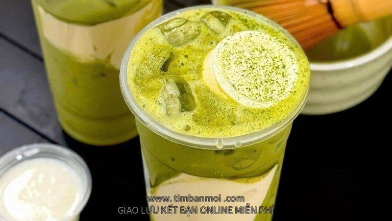Tàu hũ matcha