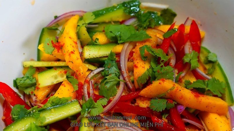 Salad xoài