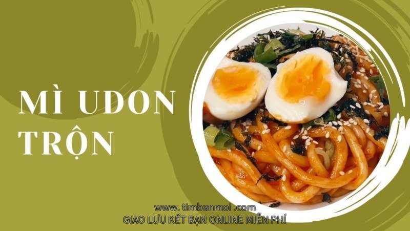 Mì udon trộn