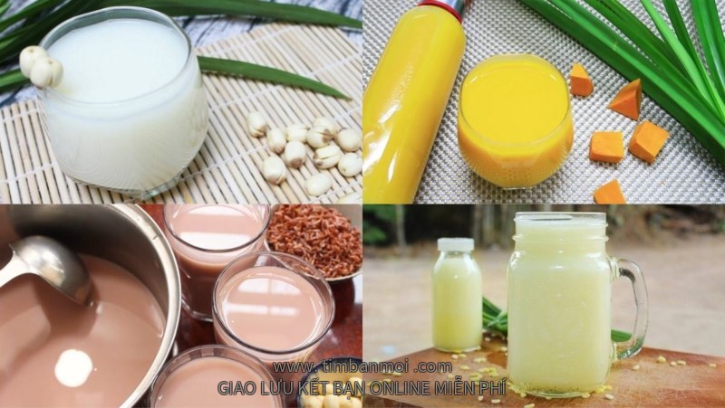 Nấu sữa hạt sen mix với gì