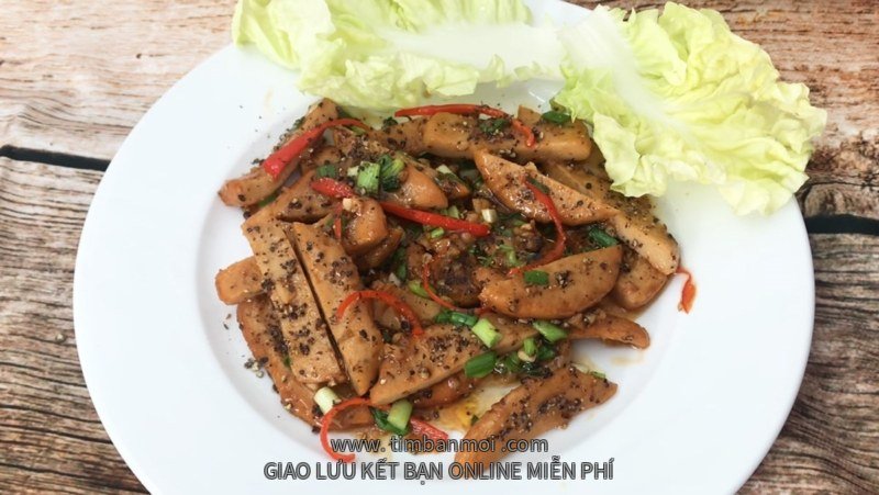 Chả cá kho tiêu