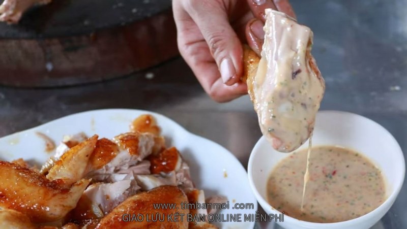 Sốt chấm gà nướng