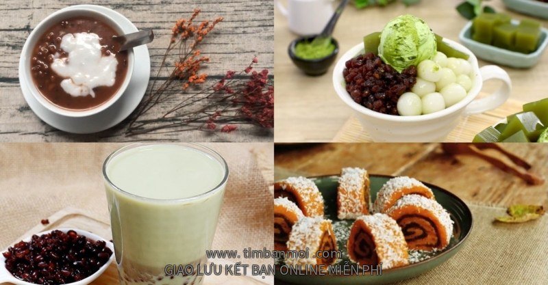 món đậu đỏ cho ngày thất tịch