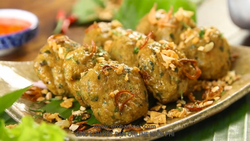 Chả cá nướng nghệ và lá lốt