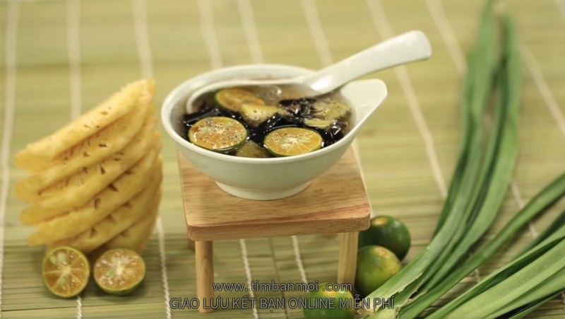 Sương sáo hạt chia, sương sáo hạt chia nước cốt dừa