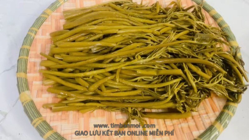 Cách làm rau móp muối chua