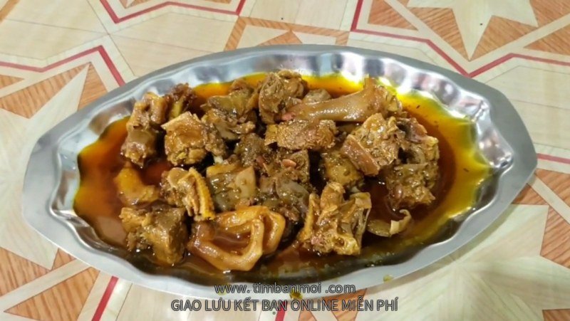 Thịt ngỗng giả cầy