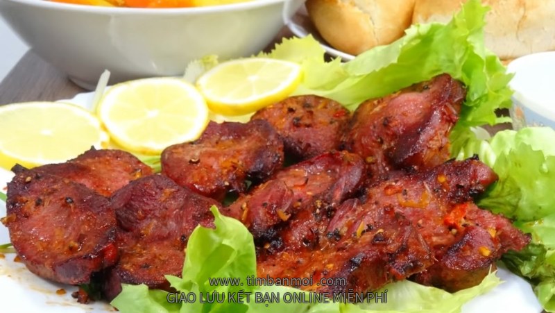 Lưỡi bò nướng sa tế