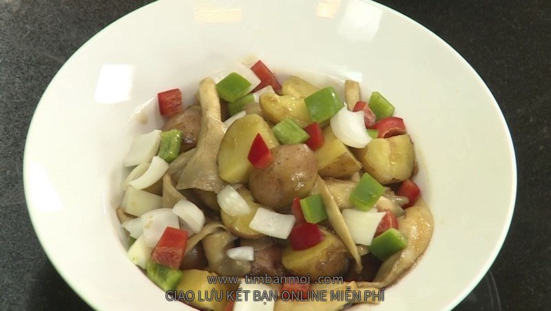 Khoai tây xào chay