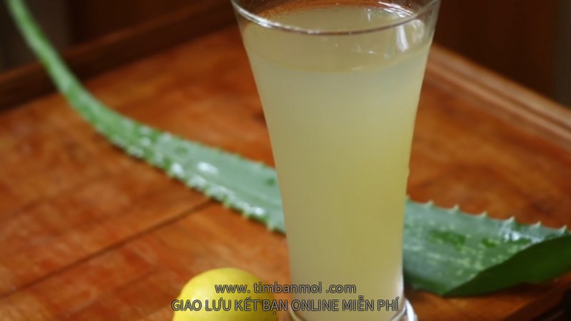 Nước ép nha đam