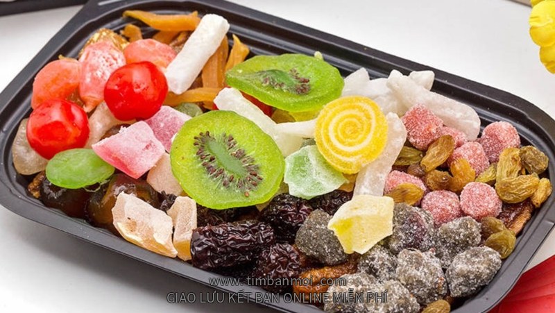 Các loại mứt kẹo Tết