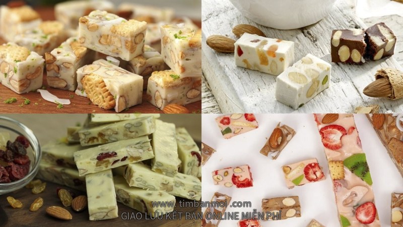 5 cách làm kẹo nougat