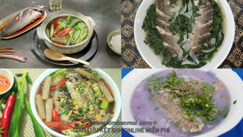 Canh cá rô đồng