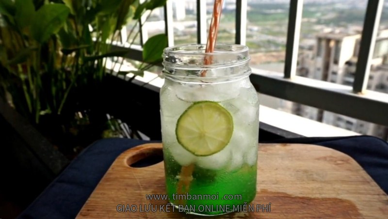 Soda chanh bạc hà